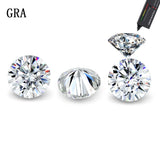 6.5/8/9mm Moissanite Round D VVS1 Loose Gemstones