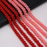 Natural Coral Small Beads Round Shape Loose Coral Beaded