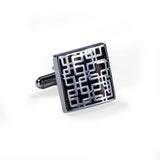 Classic Pattern Tie Bar Cufflinks Set Men Jewelry TZ-410