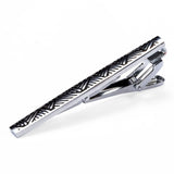 Classic Pattern Tie Bar Cufflinks Set Men Jewelry TZ-410