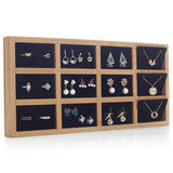 Wooden Necklace Organizer Jewelry Gift Bracelet Stand