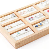 Wooden Necklace Organizer Jewelry Gift Bracelet Stand