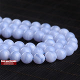 Natural Stone Lace Agates Round Loose Beads 4-12MM for Jewelry Making