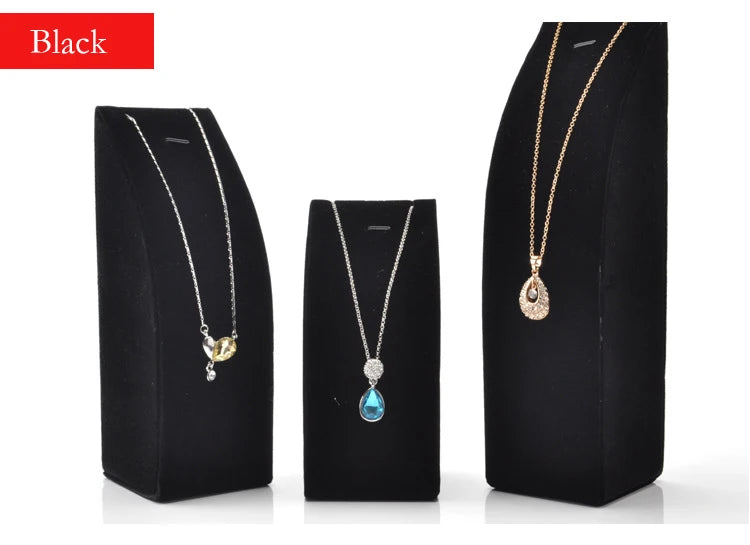 Premium Pendant Necklace Display Stand Shelf Jewelry Organizer Holder