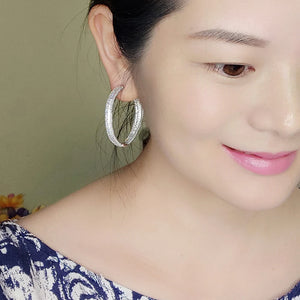 Large Hoop Earrings Jewelry for Women