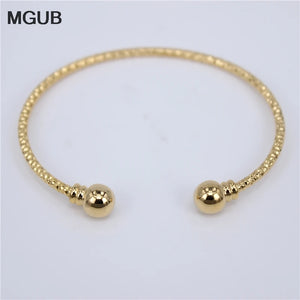 Classic Cuff Bracelet Bangle Stainless Steel Men Women Jewelry Gift