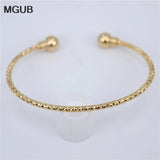 Classic Cuff Bracelet Bangle Stainless Steel Men Women Jewelry Gift