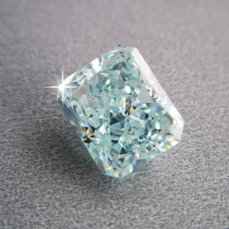Radiant Cut Ice AAAAAAAA Beads Loose CZ Stones for Jewelry Making DIY