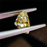 Radiant Cut Light Yellow AAAAAAAA Beads for Jewelry Making CZ DIY