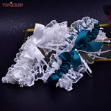 TopQueen VT01 Sexy Bridal Garter Belt Lace Ladies Anklet Thigh Leg Garter Ring