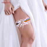 TopQueen VT03 Lace Wedding Garter Belt