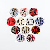 Tortoise Shell Acrylic Earring Charms, Circle Coin Pendants, Jewelry Findings