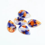Tortoise Shell Beads Earring Charms Drop Pendants ACE256
