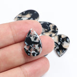 Tortoise Shell Beads Earring Charms Drop Pendants ACE256