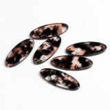 Acetate Acrylic Oval Charms for Earrings