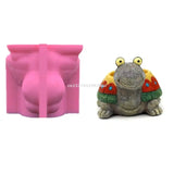 Tortoise Succulent Planter Silicone Mold Desk Home Decor