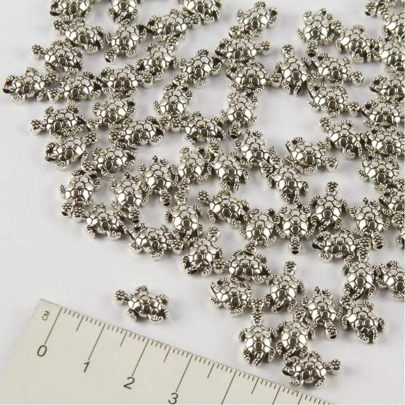 Tortoise Zinc Alloy Bracket Set of 10