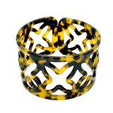 Tortoiseshell Bangles Set for Polynesian Women - 5 Classic Designs