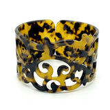 Tortoiseshell Bangles Set for Polynesian Women - 5 Classic Designs