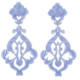 Tortoiseshell Acetate Dangle Earrings for Women