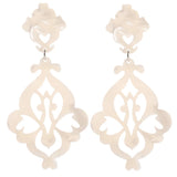 Tortoiseshell Acetate Dangle Earrings for Women