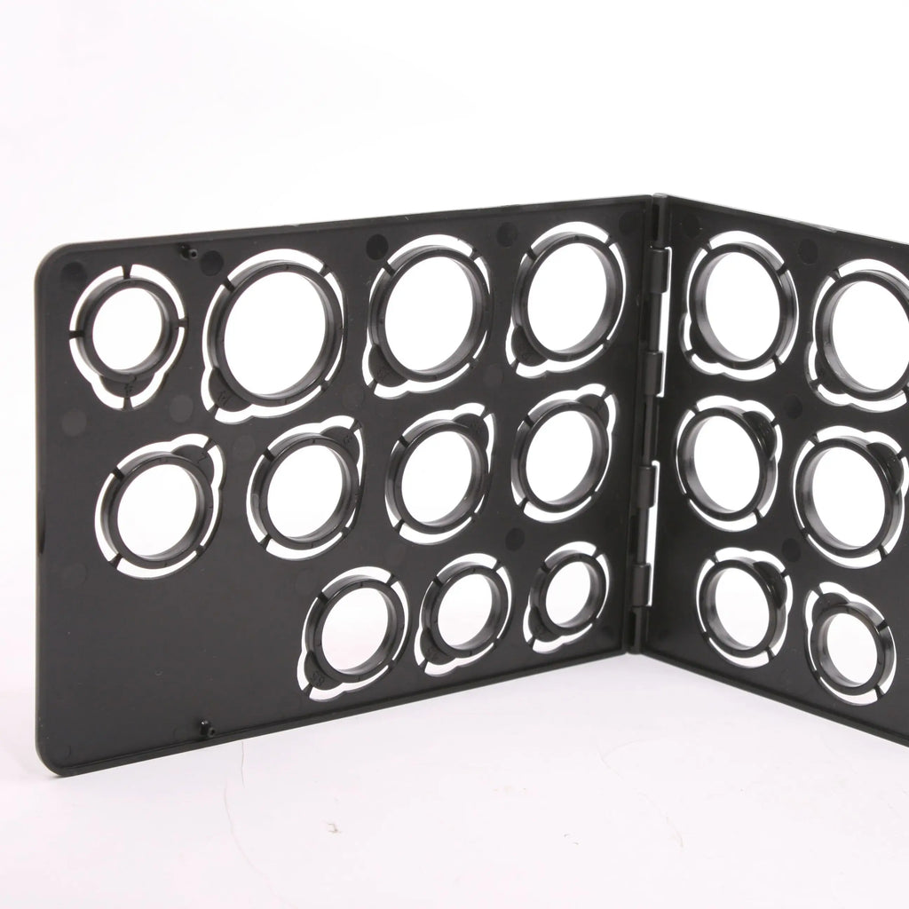 23PCS High Plastic US Folding Ring Sizes 2.5-14 Sizing