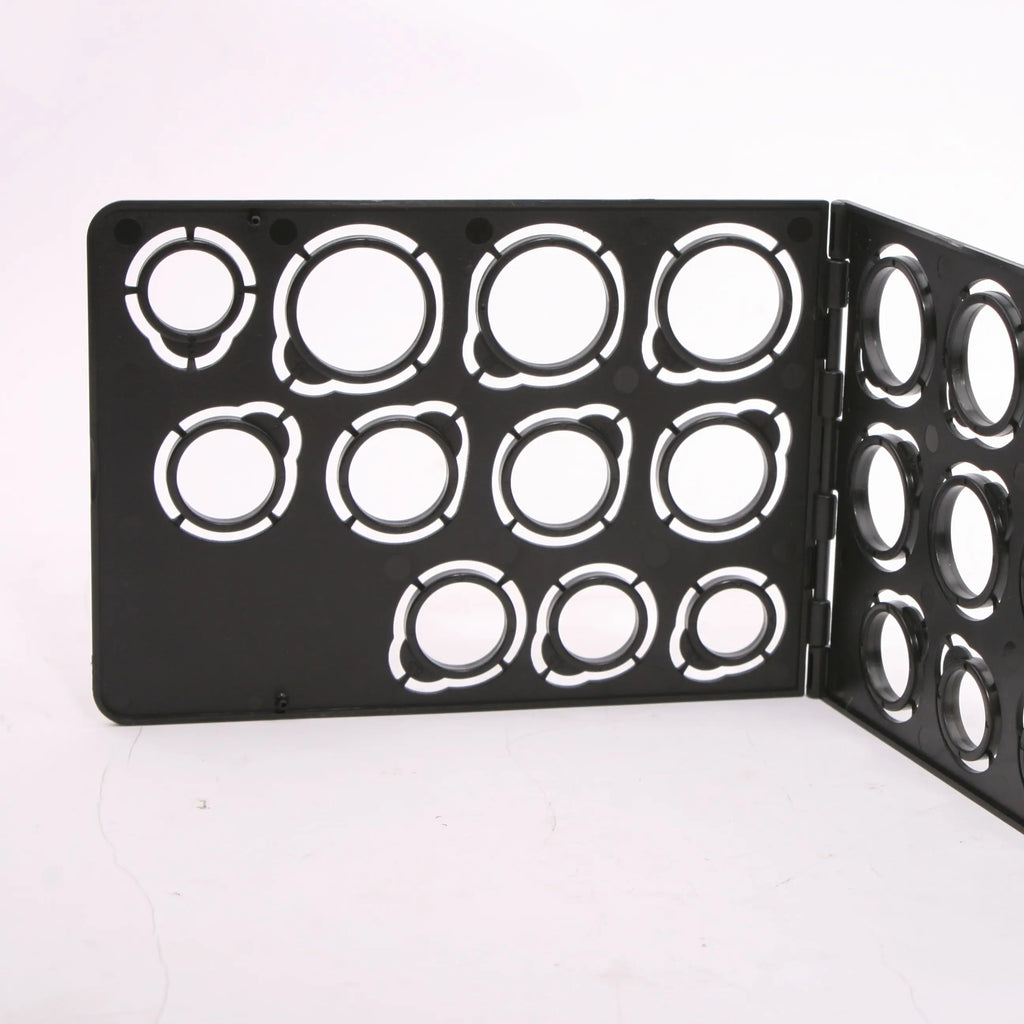 23PCS High Plastic US Folding Ring Sizes 2.5-14 Sizing
