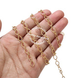 Stainless Steel Circle Oval Link Chains for DIY Necklace Jewelry