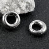 2PCS 316 Stainless Steel Ear Weights for Stretched Lobe Piercing