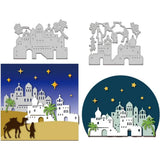 Town of Bethlehem Christmas Cutting Dies for DIY Card Making Scrapbooking