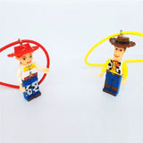 Toy Figure Pendant Necklace Hero Bat Captain Man Figure Charm Necklace For Kids