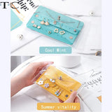 PU Leather Jewelry Storage Box Travel Portable Bag
