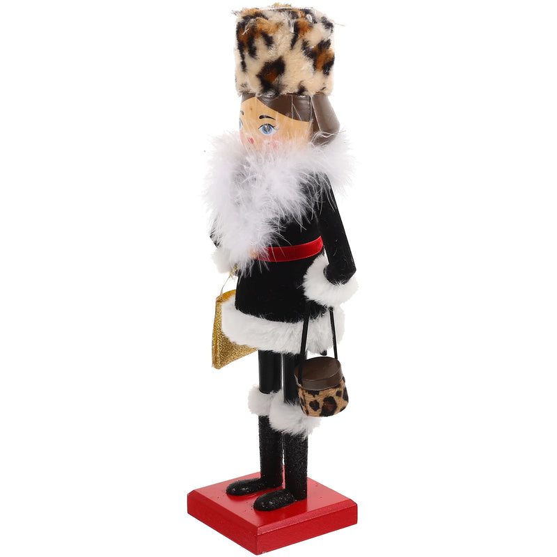 Christmas Nutcracker Holiday Figure Xmas Style Lady Traditional Nut