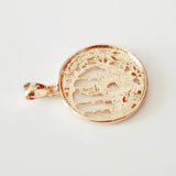 Classic Round Mosque Pendant for Women