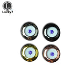 Traf Za Round Stainless Steel Stone Display Box 3*1.7cm