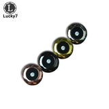 Traf Za Round Stainless Steel Stone Display Box 3*1.7cm