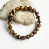 Natural Stone Beads Bracelets for Women Men Yoga Diabetes Relief