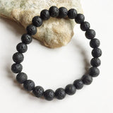 Natural Stone Beads Bracelets for Women Men Yoga Diabetes Relief
