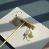 Vintage Brass Dangle Earrings Set