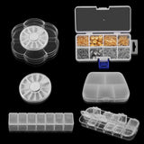 Transparent Jewelry Organizer 36 Grid Storage Box Display Container