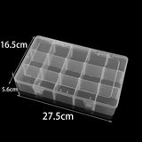 Transparent Jewelry Organizer 36 Grid Storage Box Display Container