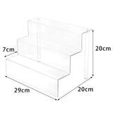 3-Layer Acrylic Display Stand for Cupcake