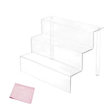 3-Layer Acrylic Display Stand for Cupcake