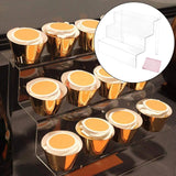 3-Layer Acrylic Display Stand for Cupcake