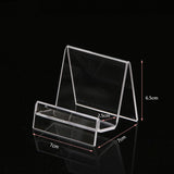Clear Acrylic Display Shelf for Wallets Glasses Jewelry