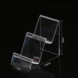 Clear Acrylic Display Shelf for Wallets Glasses Jewelry