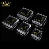 Transparent Acrylic Jewelry Box Antioxidant Treasure Stone Storage Box