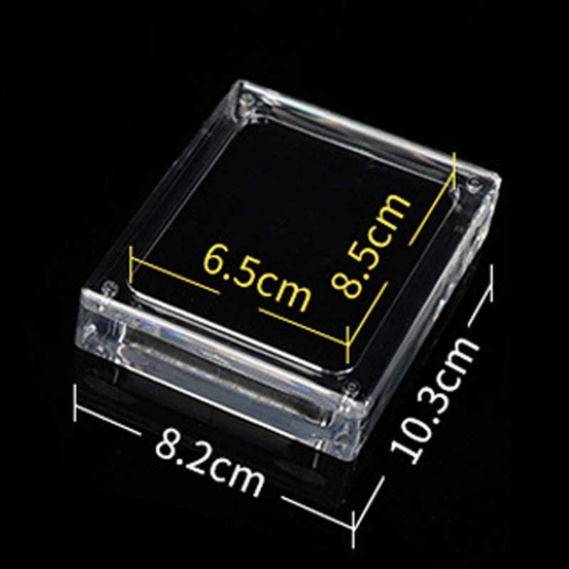 Transparent Acrylic Jewelry Box Antioxidant Treasure Stone Storage Box