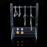 Acrylic Jewelry Display Rack Earrings Hanging Clothes Stand Storage