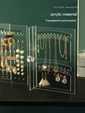 Acrylic Jewelry Storage Box for Girls Display Case